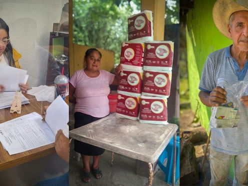 Amplían DIF Hidalgo y DIF Huehuetla apoyos para grupos prioritarios