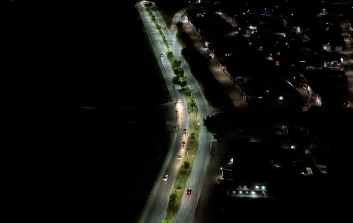 Modernizan el alumbrado público en el Bulevar Ramón G. Bonfil