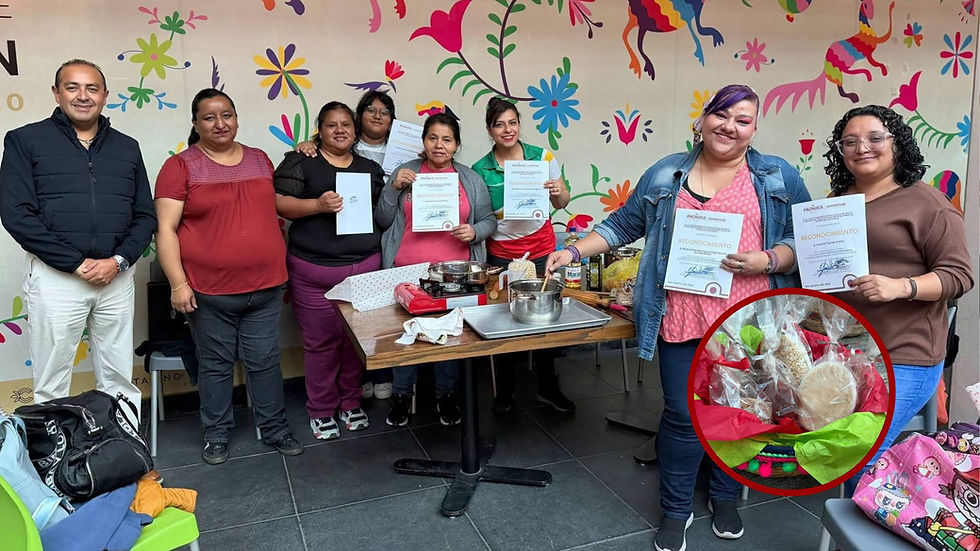 Clausura Juventud Pachuca el Curso de Dulces Mexicanos 2026