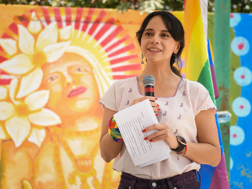 Tizayuca inaugura mural inclusivo para visibilizar la diversidad sexogenérica