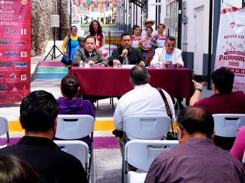 Presenta Eduardo Medécigo la Feria Pachuquilla 2026 en Mineral de la Reforma