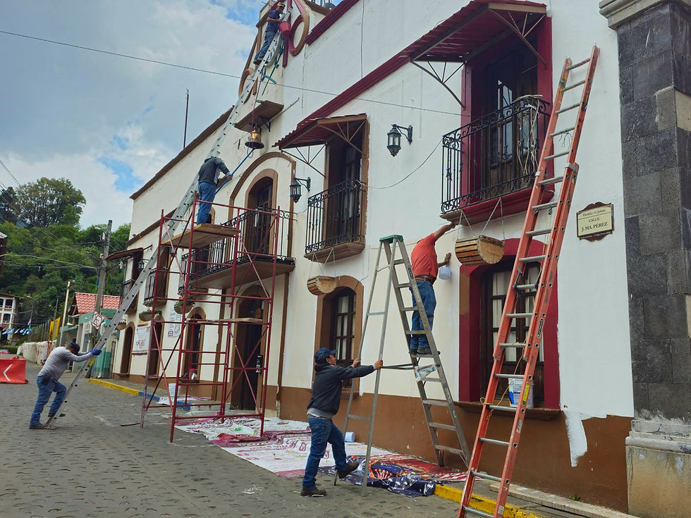 Renuevan instalaciones de la Presidencia de Omitlán