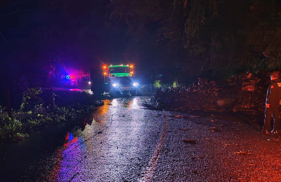 Libera Policía Estatal la carretera México-Tampico en Tlanchinol