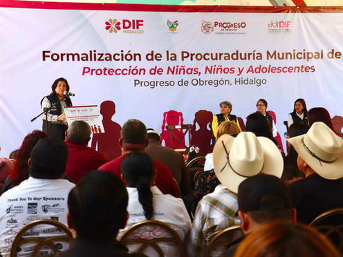 Formalizan Procuradurías de la Niñez en Progreso y Tlahuelilpan