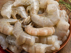 Autoridades de Conapesca y la Guardia Nacional inspeccionando cargamentos de mariscos para combatir el contrabando de camarón en México.