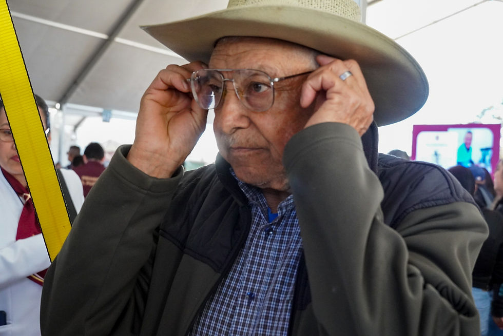 Acerca CEDSPI exámenes de la vista y lentes a zonas indígenas
