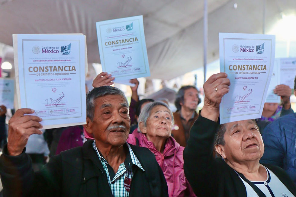 Entrega FOVISSSTE 558 constancias de finiquito en Actopan