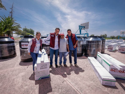 Fortalece Cuauhtémoc Ochoa el bienestar de familias en Hidalgo
