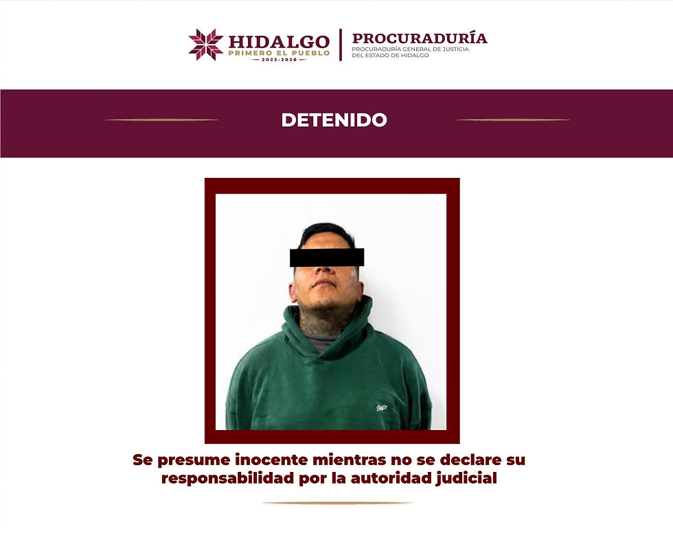 Elementos operativos de la Agencia de Investigación Criminal (AIC) custodiando las sustancias y el arma incautadas en Hidalgo.