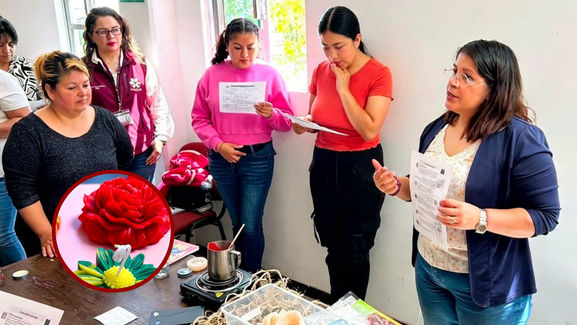 Imparten curso de elaboración de velas para impulsar el emprendimiento en Zapotlán