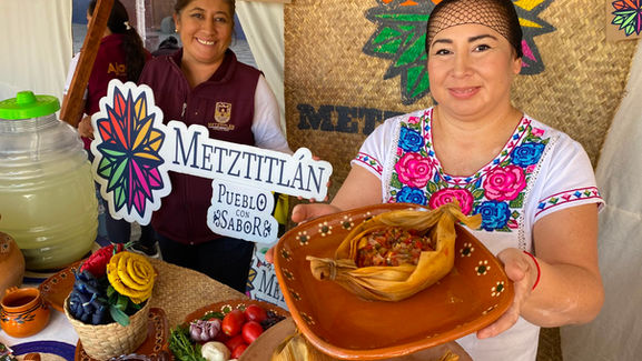 Celebran la riqueza de la gastronomía hidalguense en Zempoala