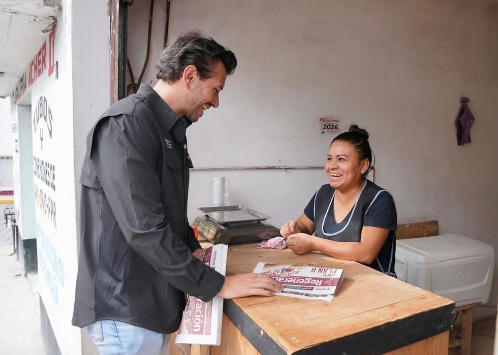 Inicia Miguel Tello recorridos en Pachuca para defender la 4T