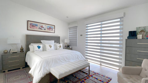 Dual Shades Bedroom