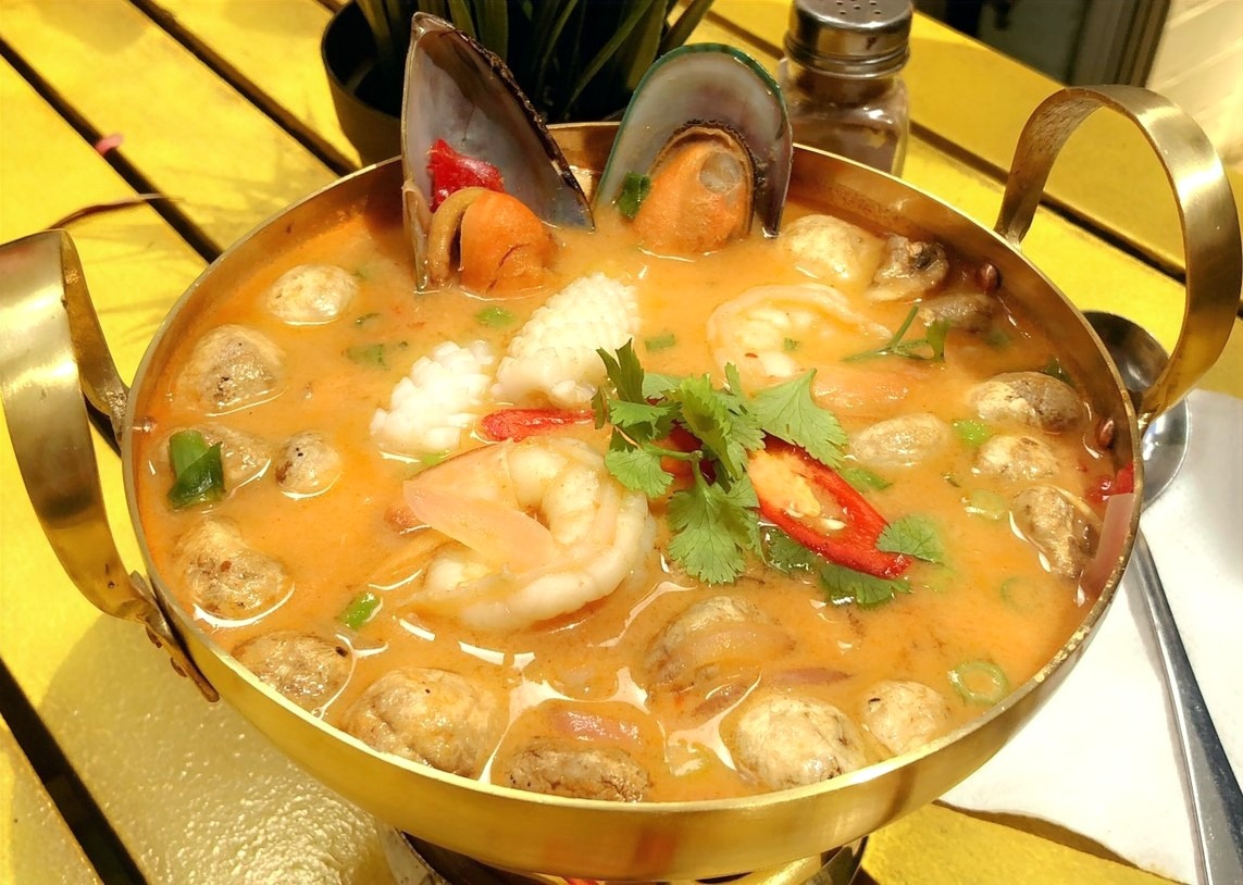 Arranged Food and Objects