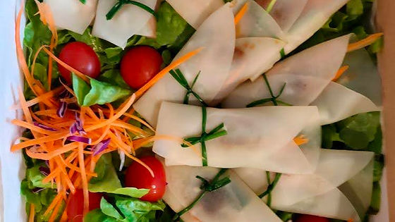 Roasted duck crepes platter 15 pcs