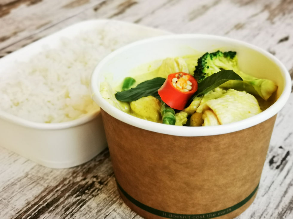 Arranged Food and Objects