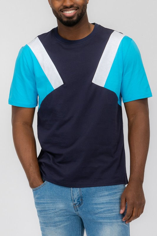 MENS COLORBLOCK T-SHIRT