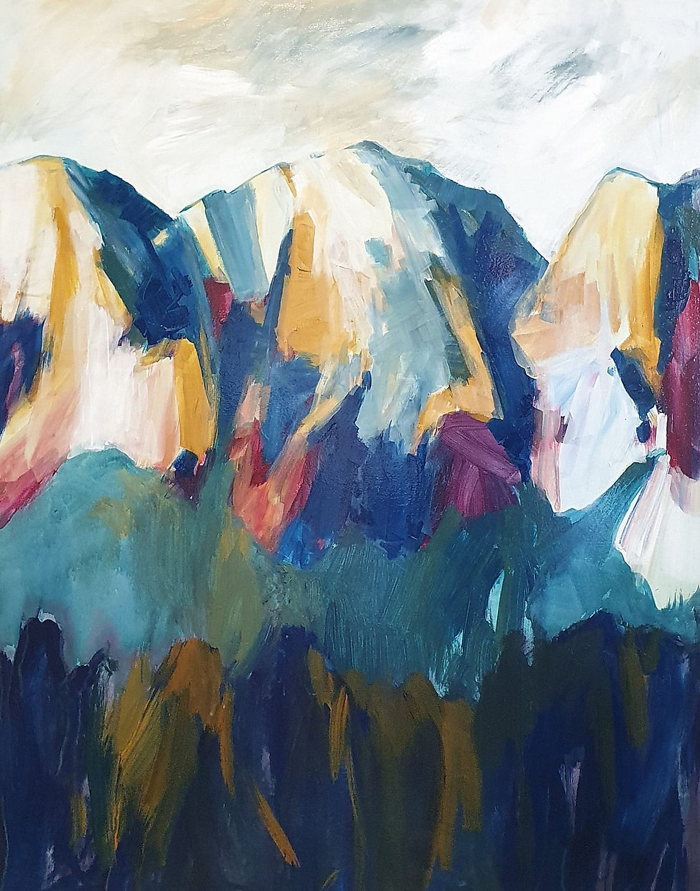 Berge malen