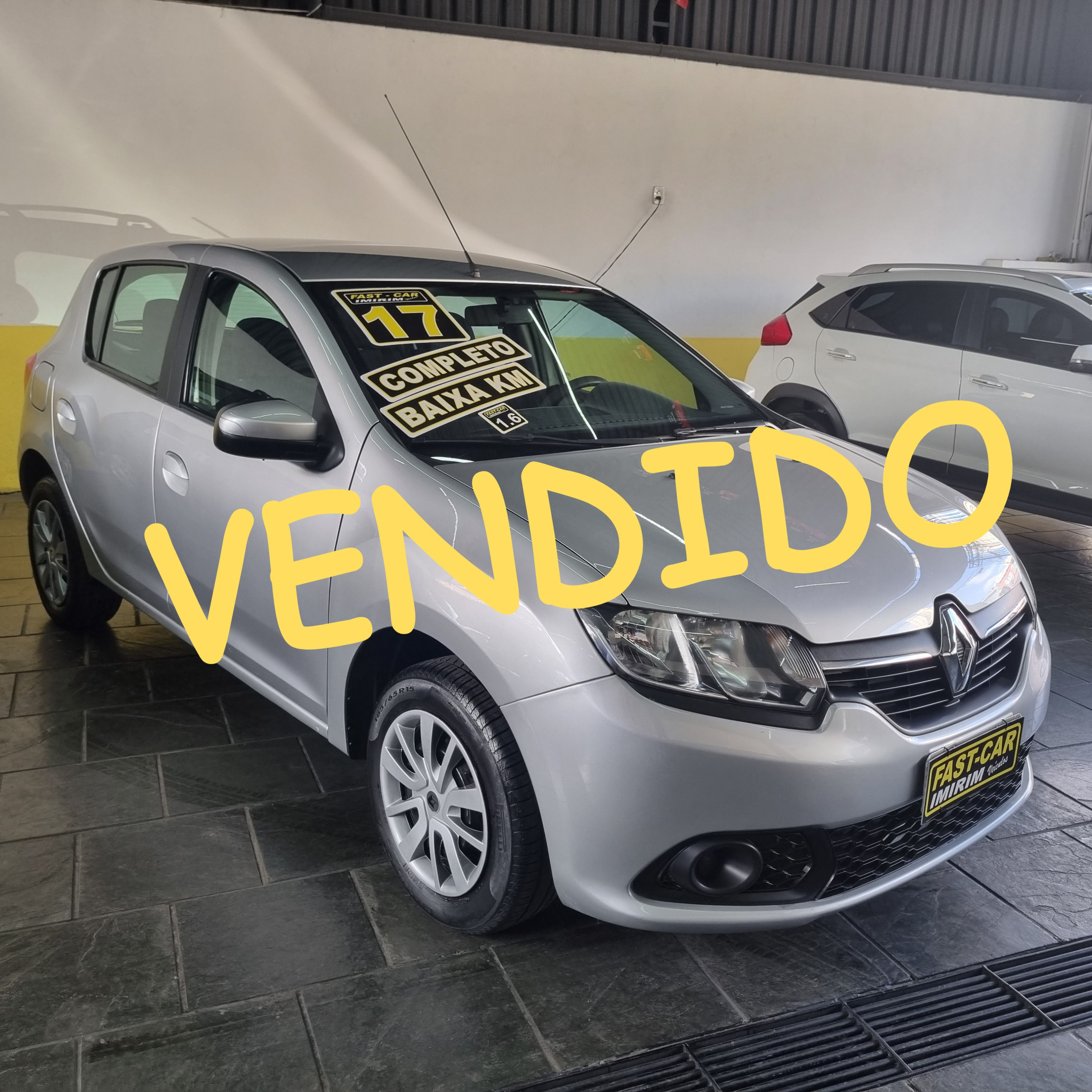 RENAULT SANDERO 1.6 EXPRESSION 8V FLEX 4P - 2017/2017