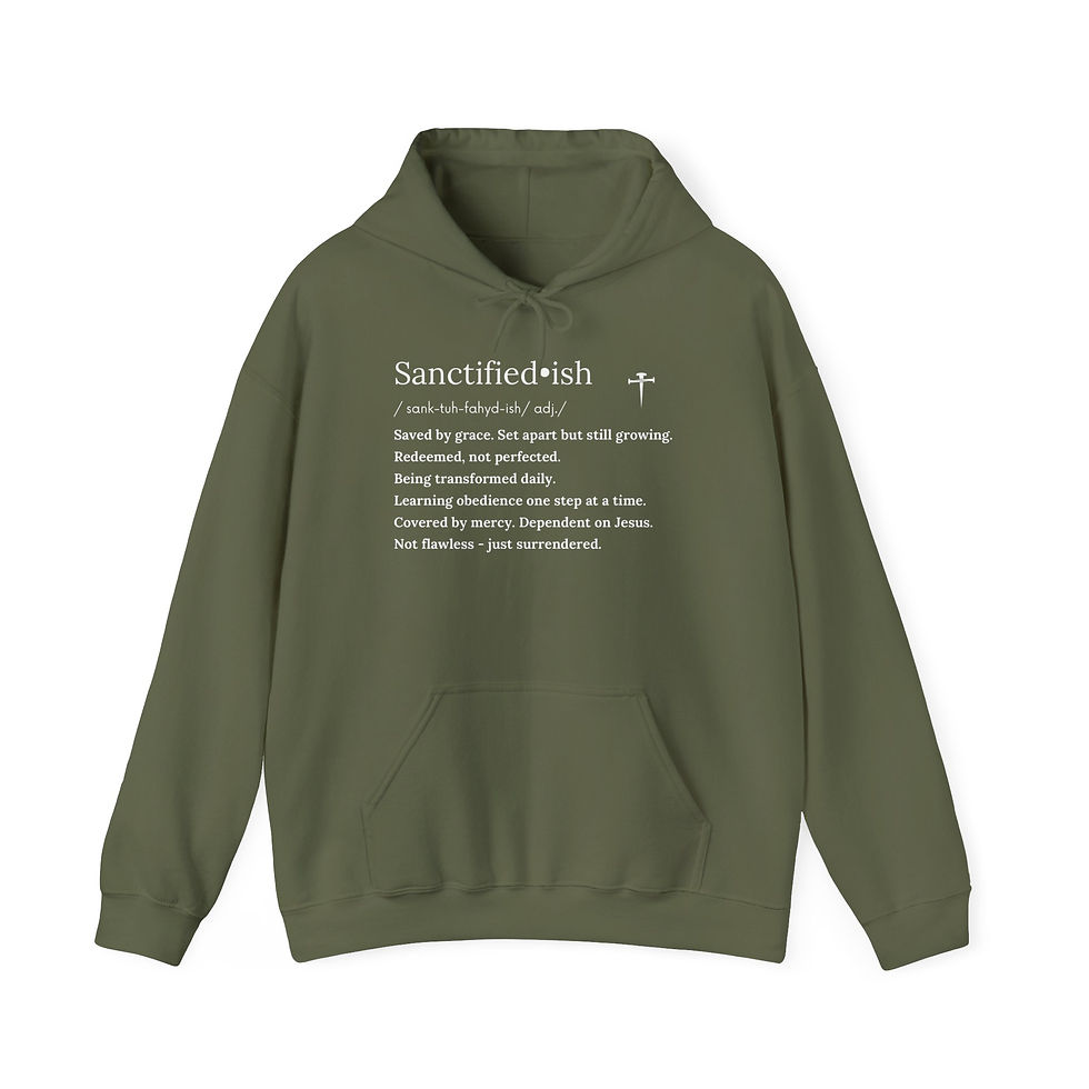 Thumbnail: Christian Hoodie: "Sanctified-Ish Defined."