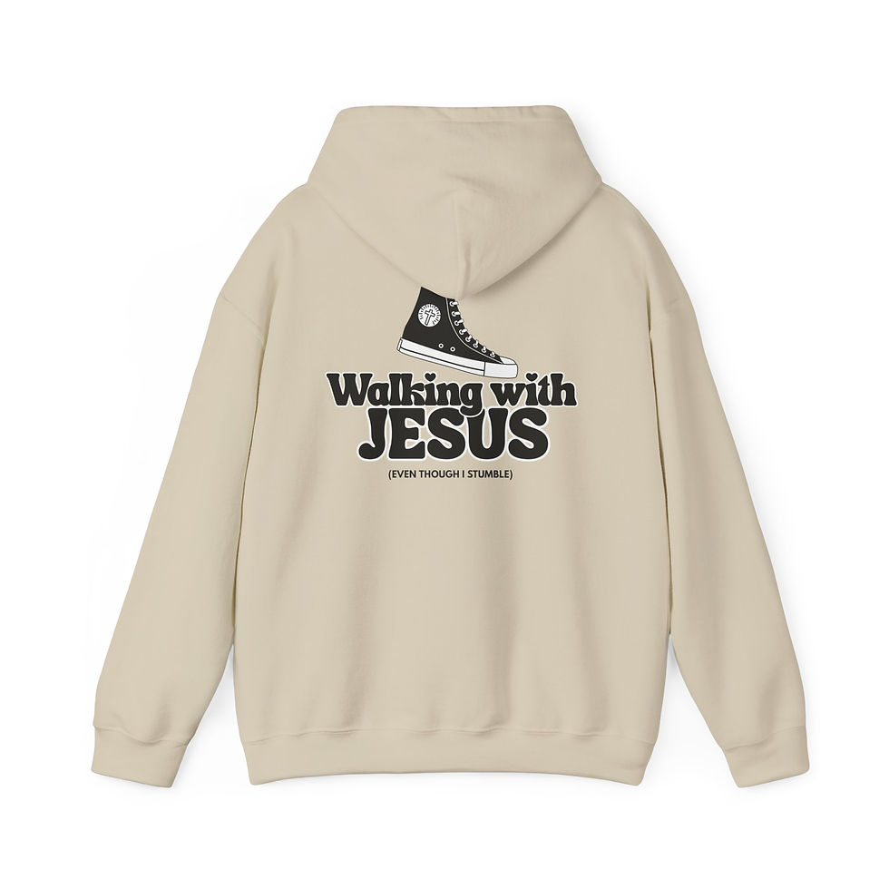 Thumbnail: Christian Hoodie: “Walking With Jesus - Even though I stumble.”