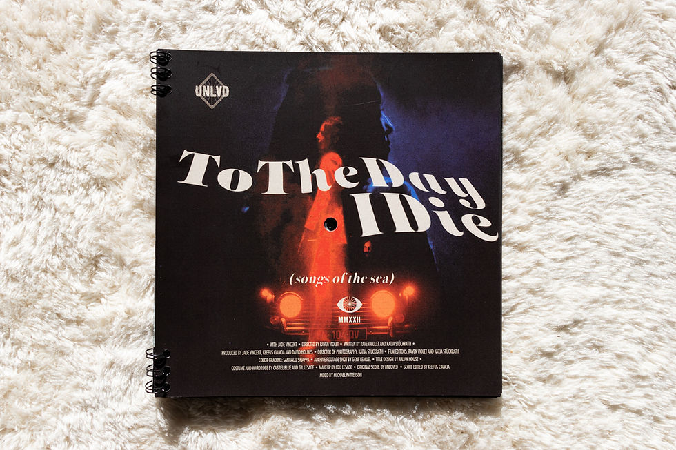 To The Day I Die (songs of the sea) Picture Vinyl Film Diary