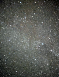 Spektakulärer Sternenhimmel vom Bubbletent aus fotografiert