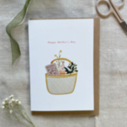 Mother's Day Basket Card
