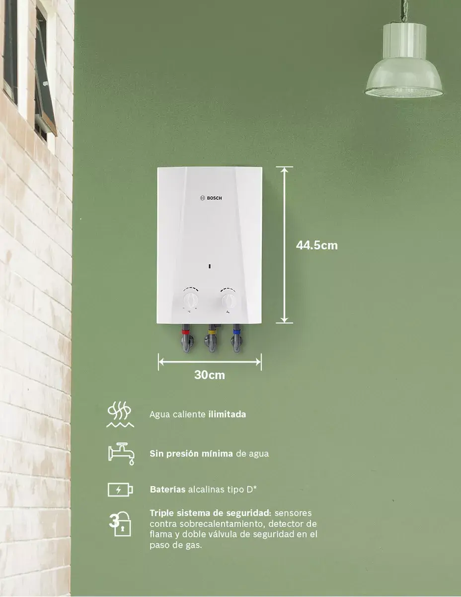 Miniatura: Calentador instantáneo de agua Eco 6 (Therm 1200)