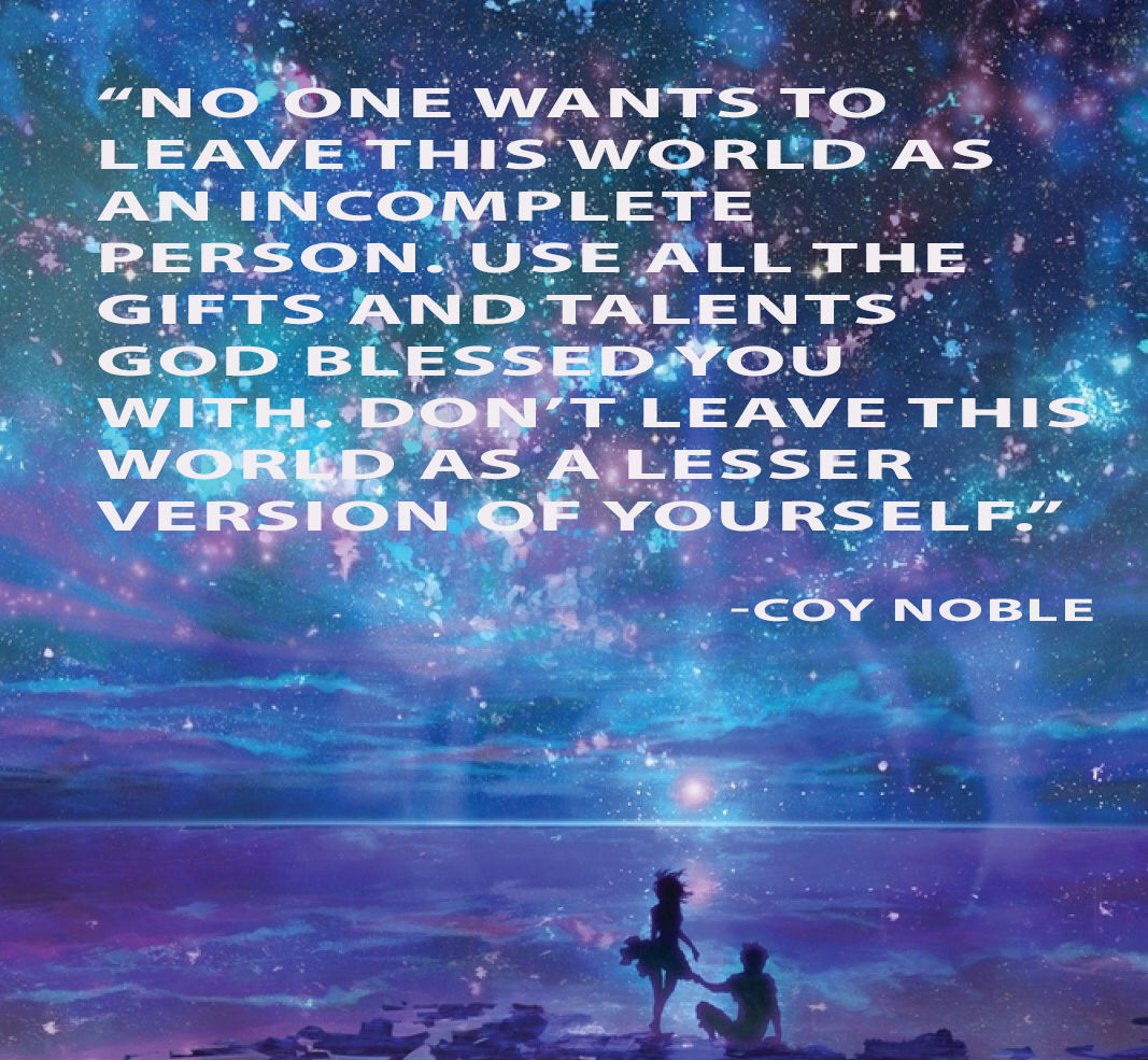 An Incomplete Person Quote