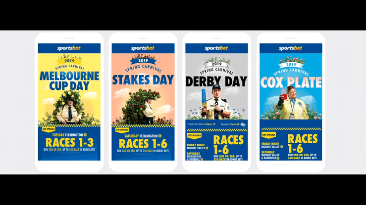 Sportsbet "BSi" Digital and Design Examples