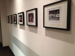 Minami's photo wall.