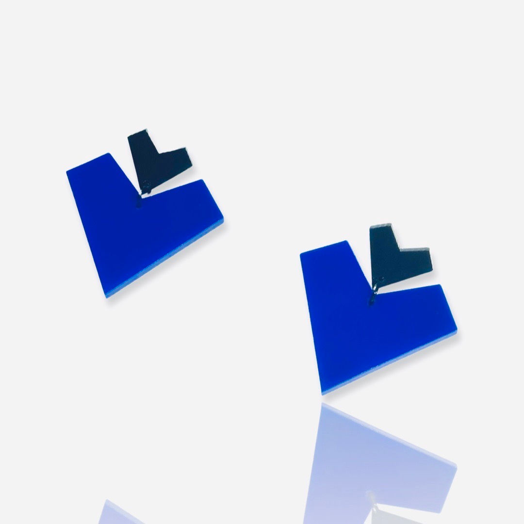 boucles d'oreilles "Amourea's heart"