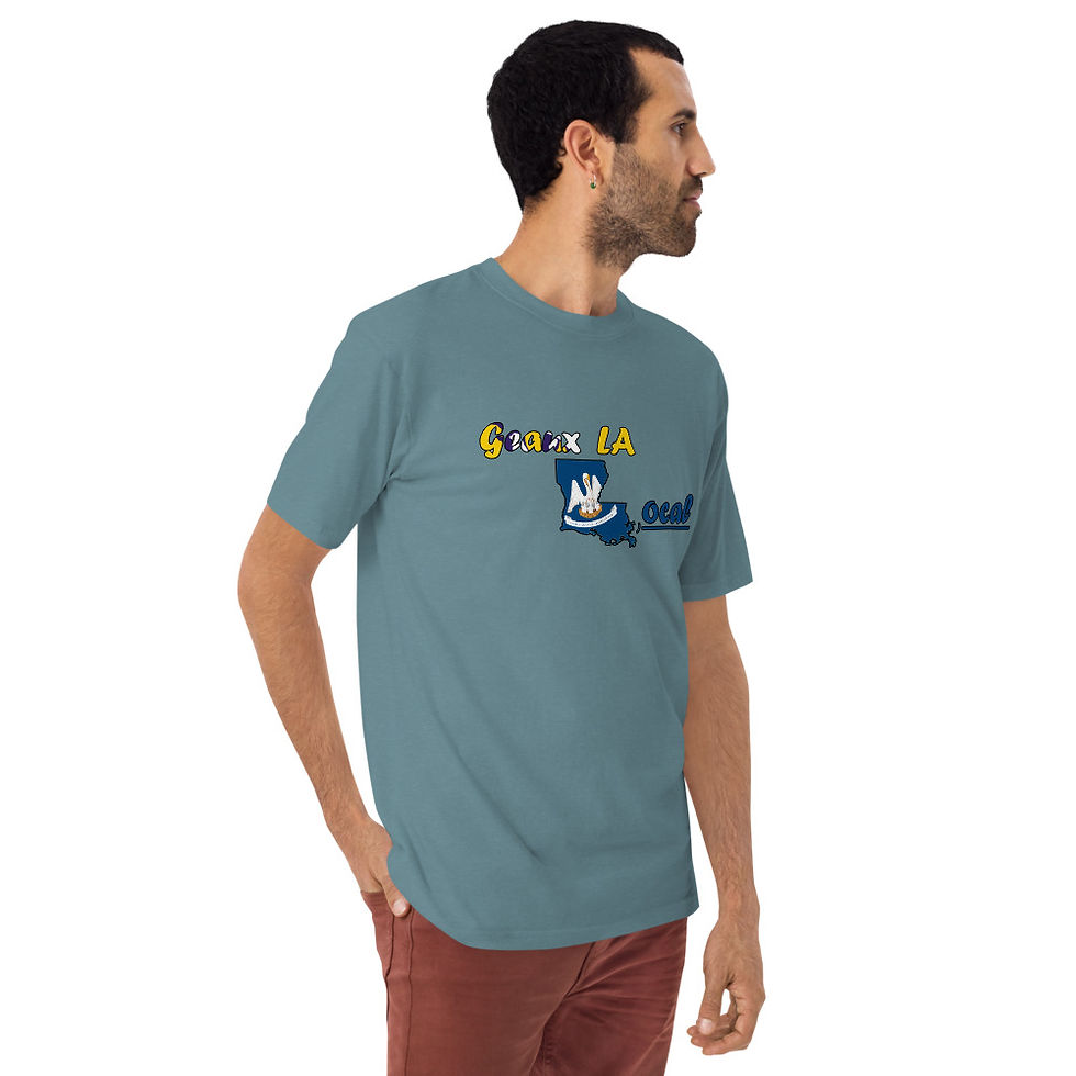 Thumbnail: Geaux LA Local Men’s premium heavyweight tee