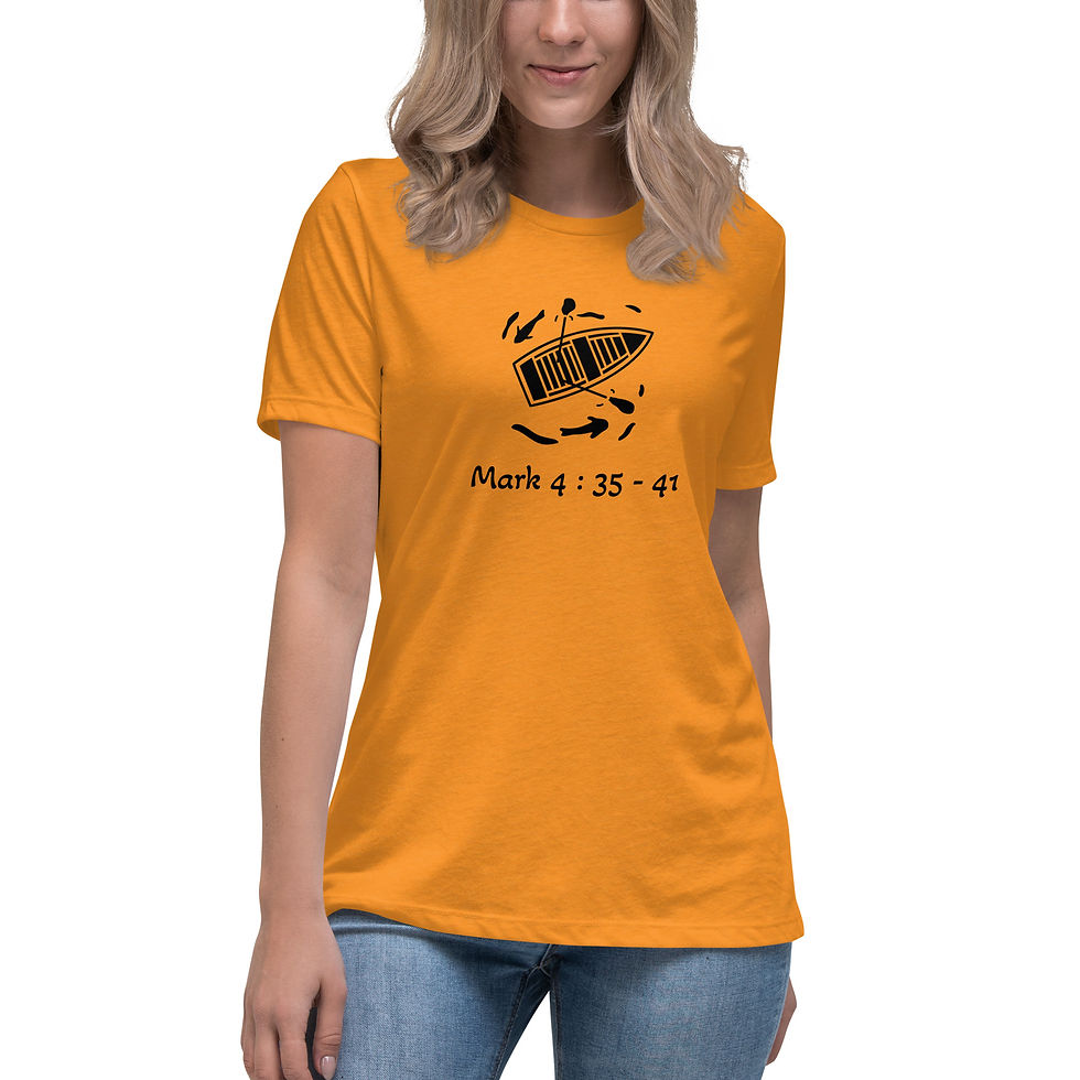 Thumbnail: Mark 4 : 35 - 41 Women's Relaxed T-Shirt
