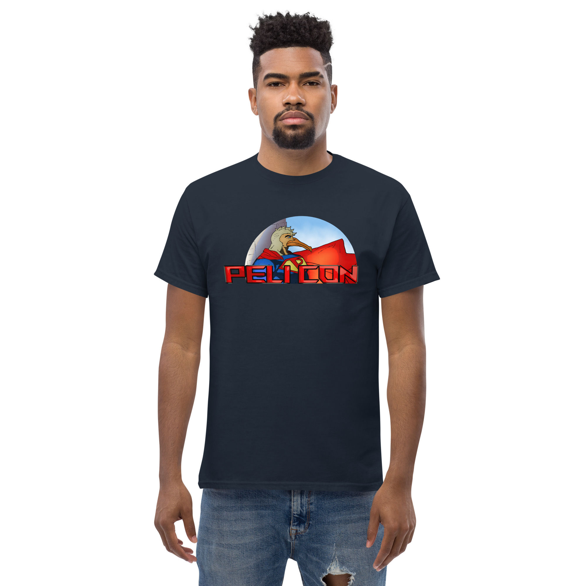 Peli Con Men’s Classic Tee | Gildan 5000