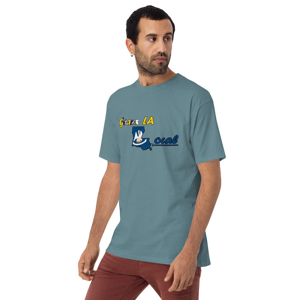 Thumbnail: Geaux LA Local Men’s premium heavyweight tee