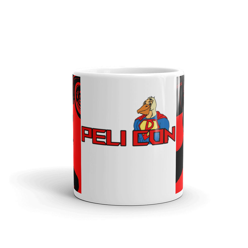 Thumbnail: Peli Con with Car White glossy mug copy