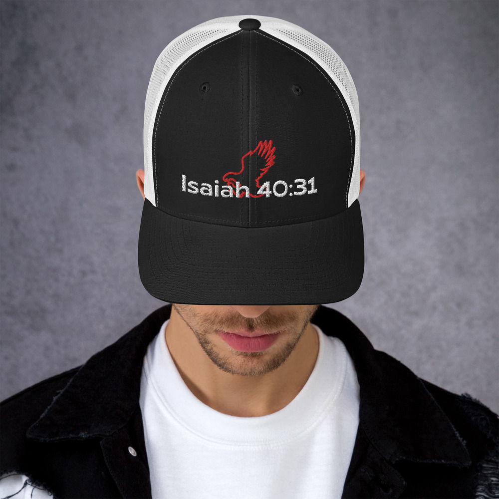 Isaiah 40:31 Trucker Cap