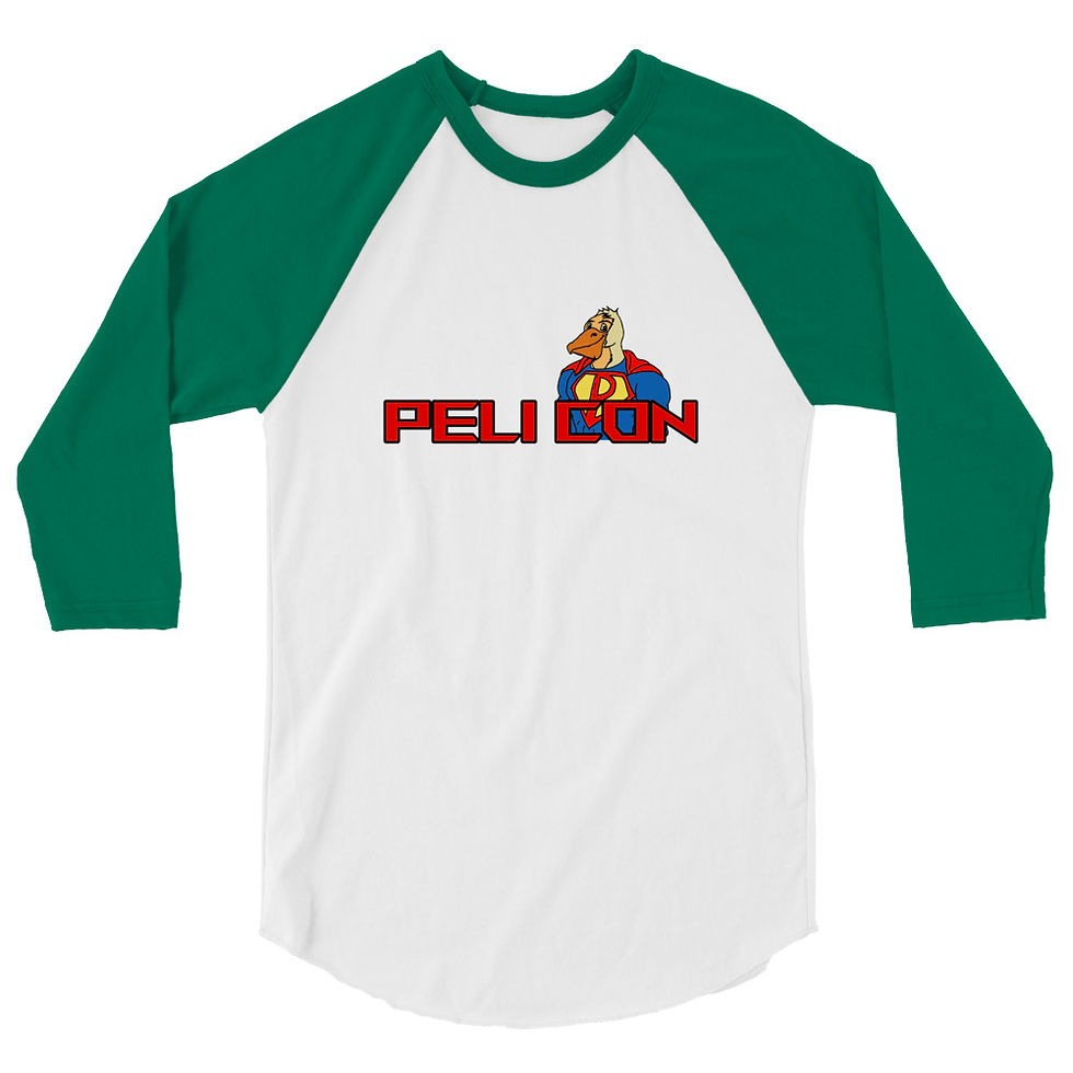 Thumbnail: Peli Con 3/4 sleeve raglan shirt