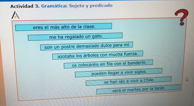 Lenguaje Unidad 1: Sujeto y Predicado.