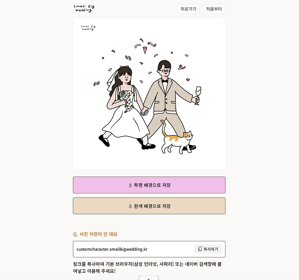 Small Big Wedding 插畫資源分享