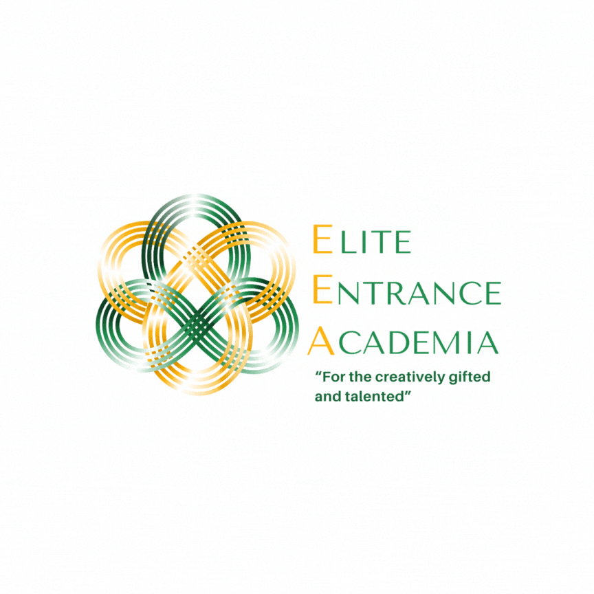 Elite entrance academia logo animated