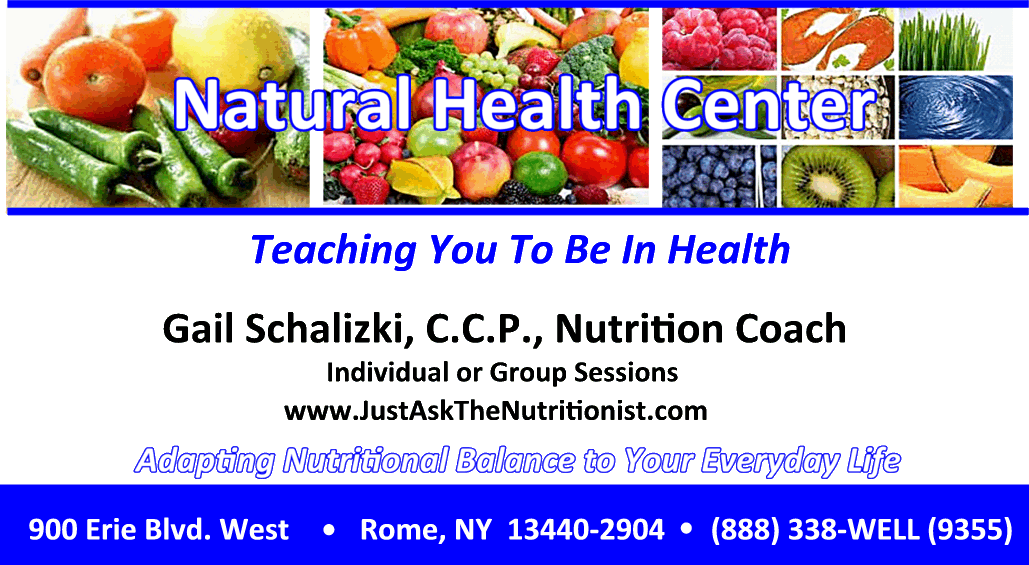 Business Card Natural Health Center