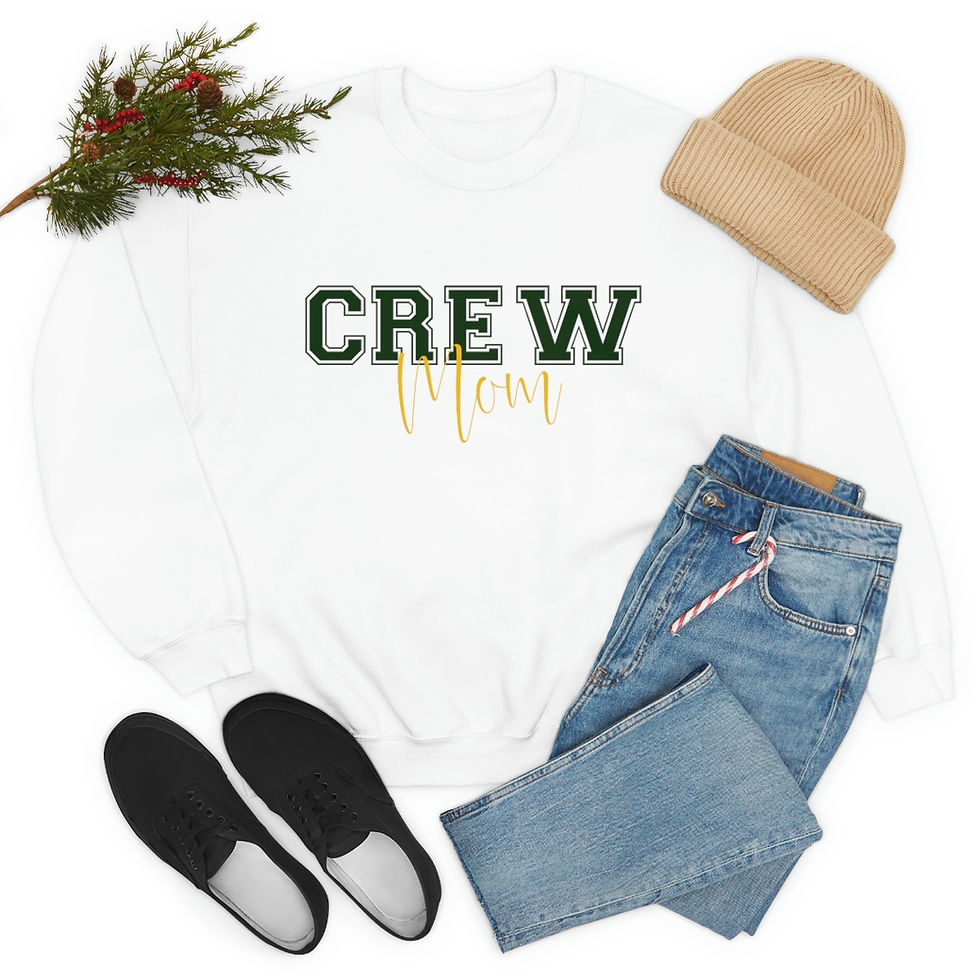 Thumbnail: Crew Mom Unisex Heavy Blend™ Crewneck Sweatshirt