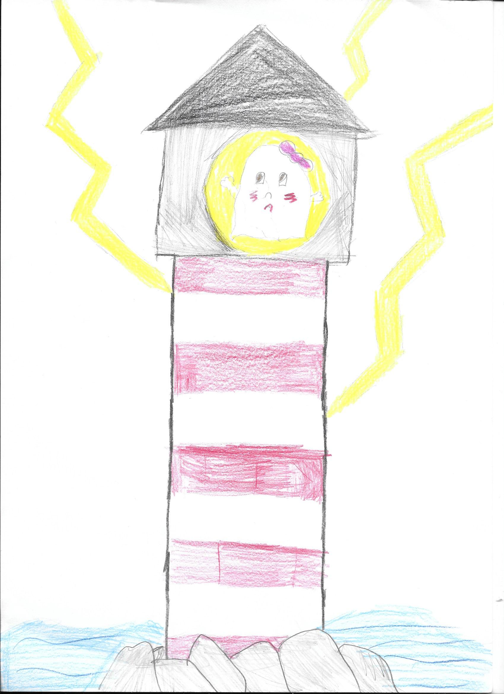 Friendly Ghost in Lighthouse