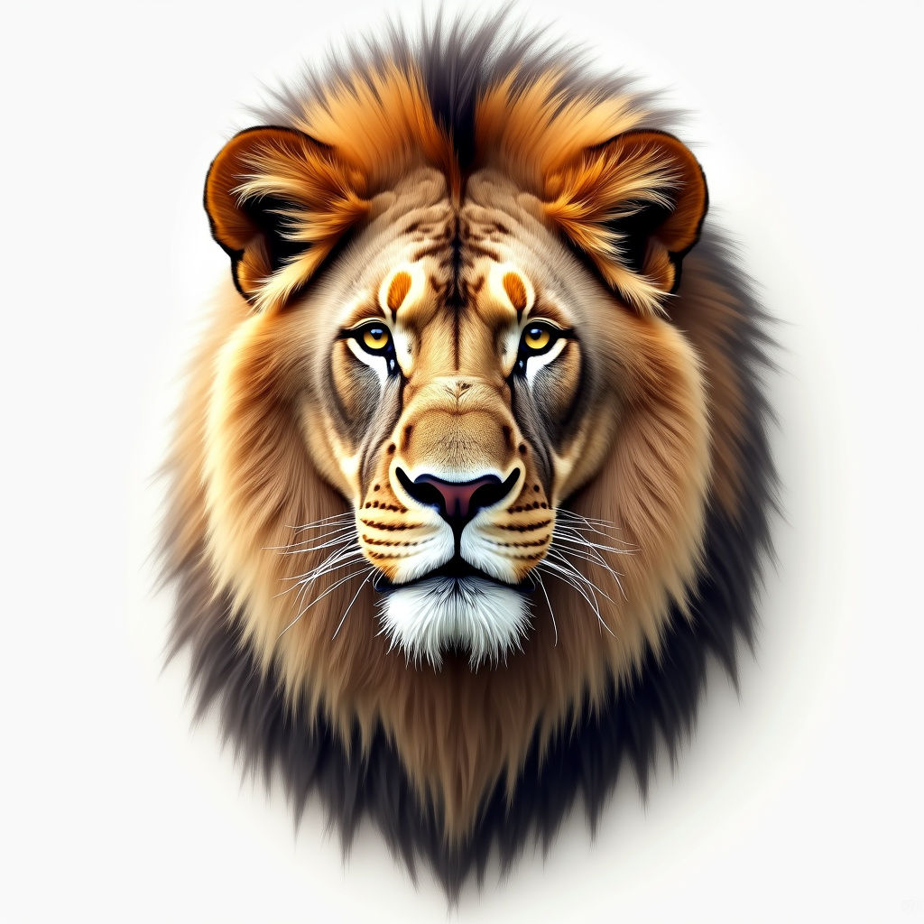 Majestic Lion Portrait