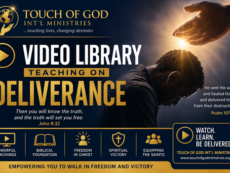 Deliverance Video Library - Deliverance teachings