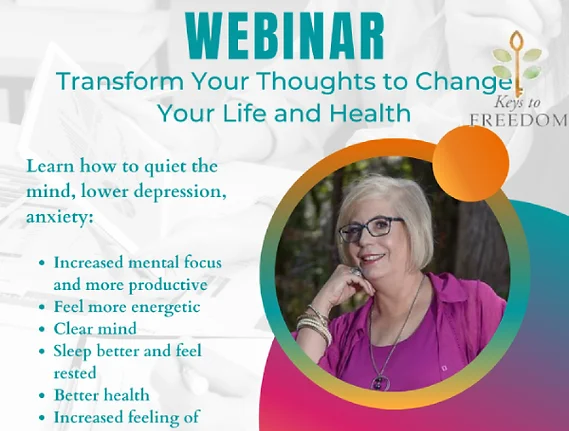 Free webinar to conquer anxiety