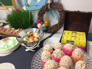 table food spread
